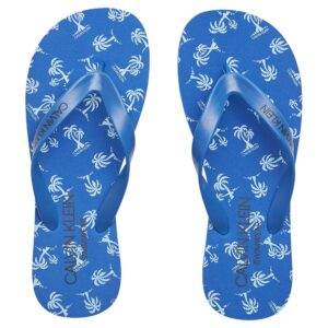 Calvin Klein Underwear Print Core EU 41-42 Palm Tree Repeat Snorkel Blue