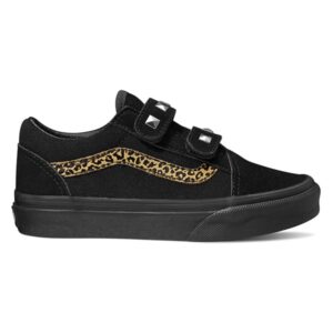 Vans Old Skool V Junior EU 18 1/2 Black / Leopard