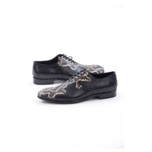 Dolce & Gabbana 727041 Leather Oxford Shoes EU 40 Black