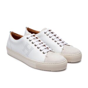 Hackett Hurst Perf H/suede Cup EU 42 White