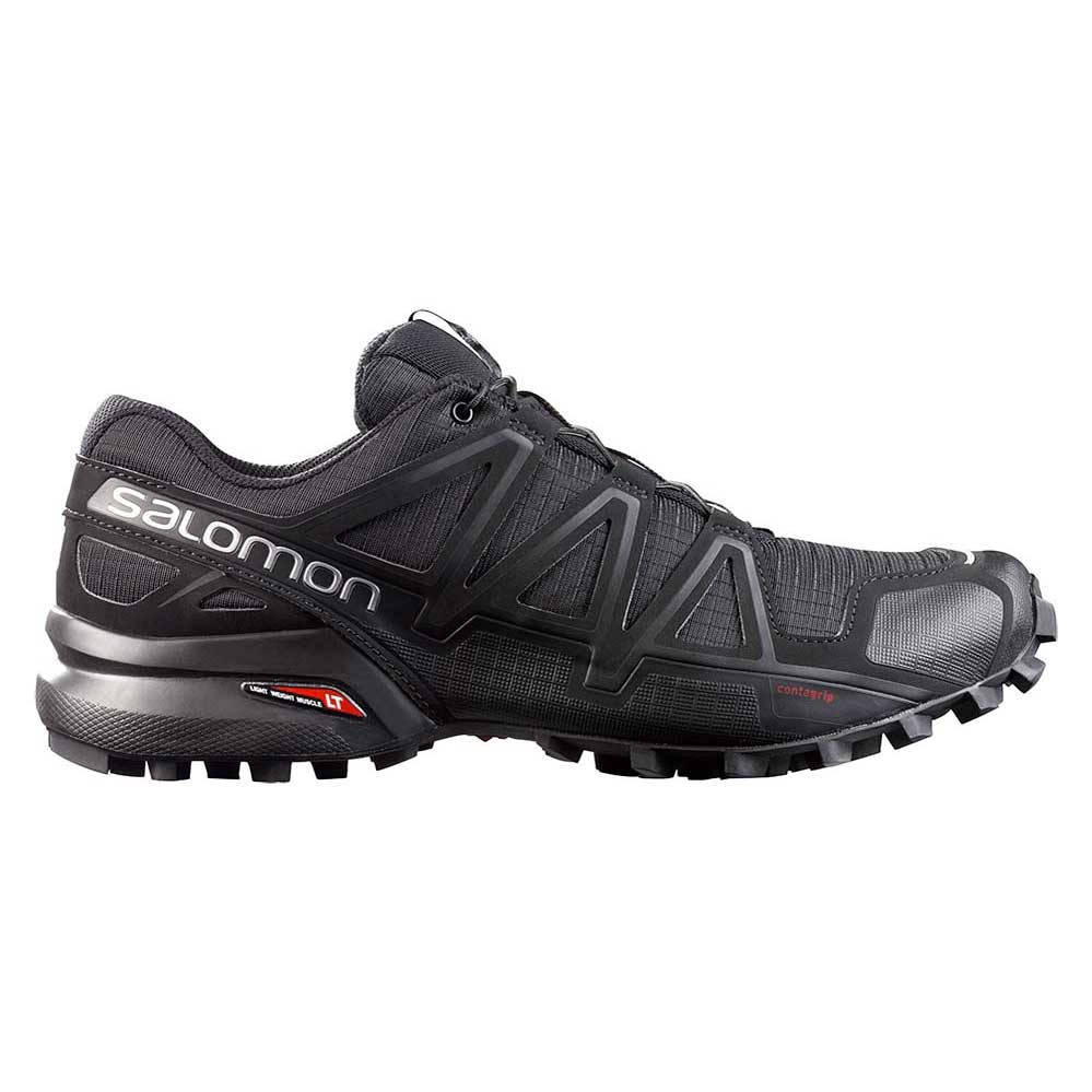 Salomon Speedcross 4 EU 47 1/3 Black / Black / Black Metallic - Imagen 3