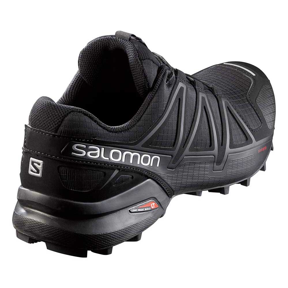 Salomon Speedcross 4 EU 47 1/3 Black / Black / Black Metallic - Imagen 5
