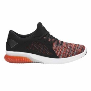 Asics Gel Kenun Knit EU 40 1/2 Shocking Orange / Black / Black