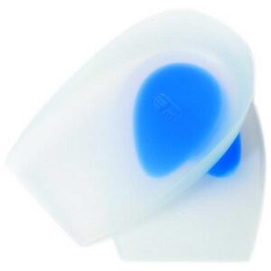 Rehband Qd Heel Cup Soft Silicone M White / Blue