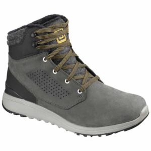 Salomon Utility Winter Cs Wp EU 46 Beluga / Black / Green Sulphur