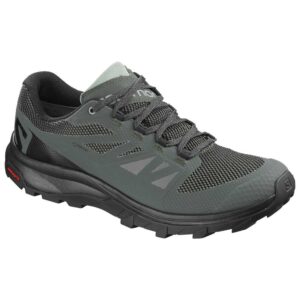 Salomon Outline Goretex EU 46 2/3 Urban Chic / Black / Green Milieu