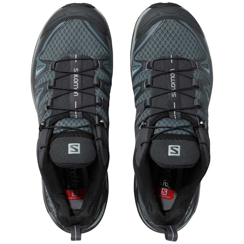 Salomon X Ultra 3 EU 45 1/3 Stormy Weather / Ebony / Cashmere Blue - Imagen 3
