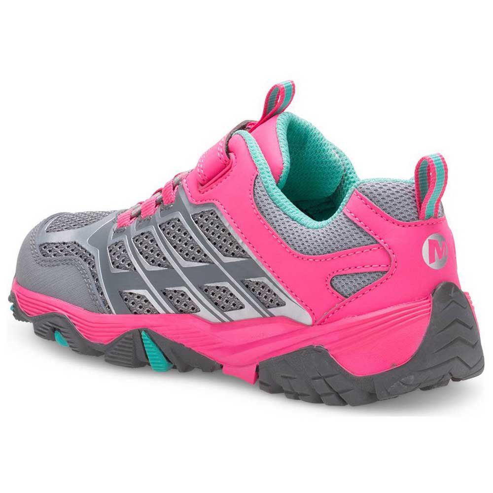 Merrell Moab Fst Low Ac Youth EU 37 Grey / Coral - Imagen 4