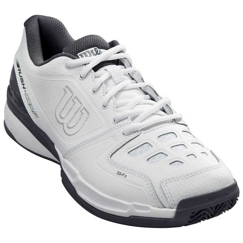 Wilson Rush Comp Leather Clay EU 36 1/3 White / White / Ebony - Imagen 3