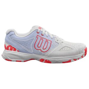 Wilson Kaos Devo EU 37 2/3 White / Halogen Blue / Fiery Coral