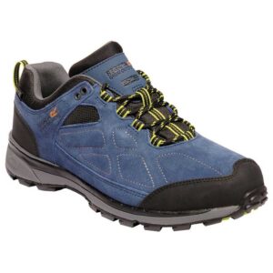 Regatta Samaris Suede Low EU 39 Dark Denim / Lime Green