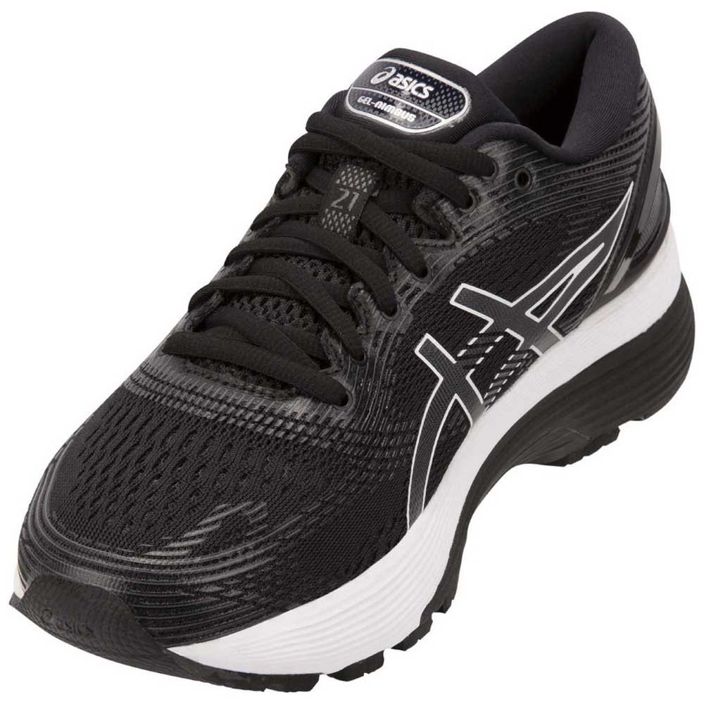 Asics Gel Nimbus 21 EU 37 1/2 Black / Dark Grey - Imagen 5