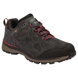 Regatta Samaris Suede Low EU 41 Peat / Delhi Red