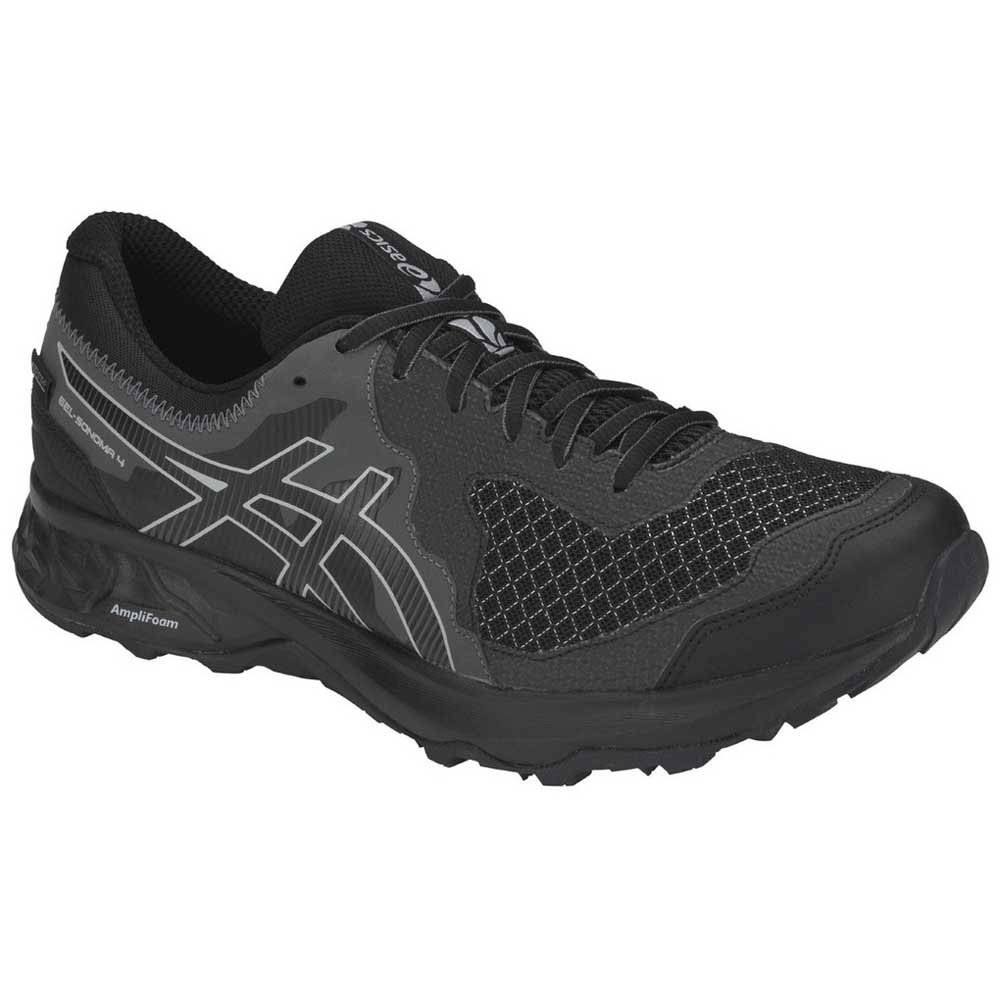 Asics Gel Sonoma 4 Goretex EU 46 1/2 Black / Stone Grey - Zapatillas Deporte