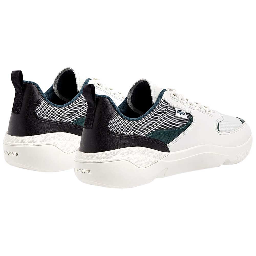 Lacoste Wild Card Leather EU 42 1/2 Green / Blue / White - Imagen 3
