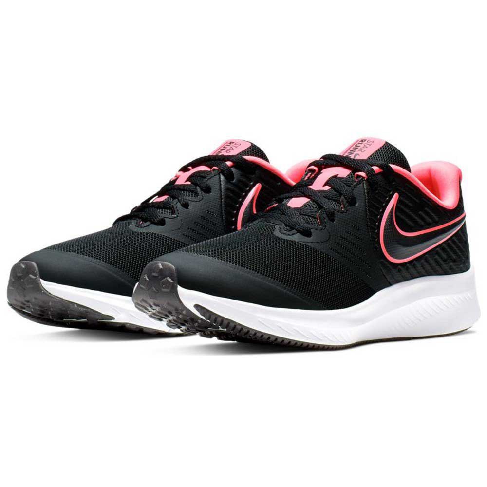 Nike Star Runner 2 Gs EU 35 1/2 Black / Sunset Pulse / Black / White - Imagen 4