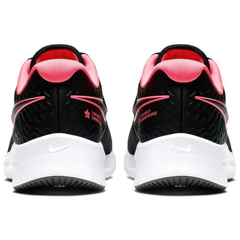 Nike Star Runner 2 Gs EU 37 1/2 Black / Sunset Pulse / Black / White -  Zapatillas Deporte