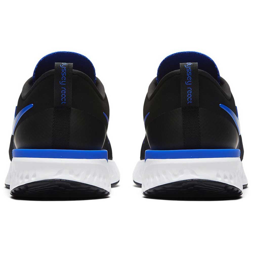 Nike Odyssey React 2 Flyknit EU 43 Black / Racer Blue / White - Imagen 6