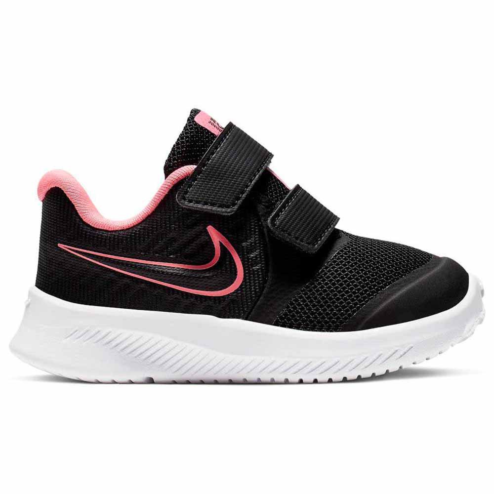 Nike Star Runner 2 Tdv EU 25 Black / Sunset Pulse / Black / White -  Zapatillas Deporte