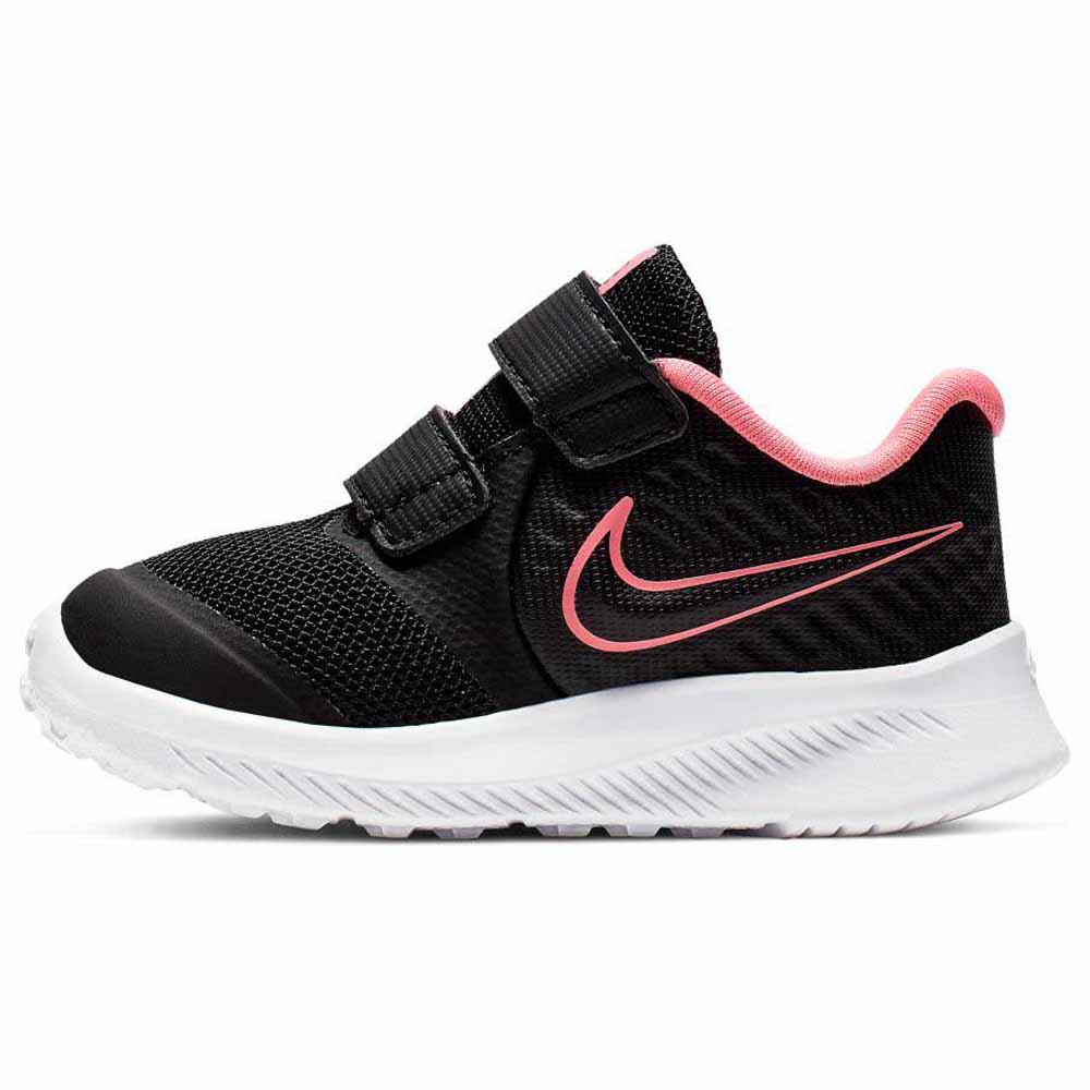 Nike Star Runner 2 Tdv EU 25 Black / Sunset Pulse / Black / White -  Zapatillas Deporte