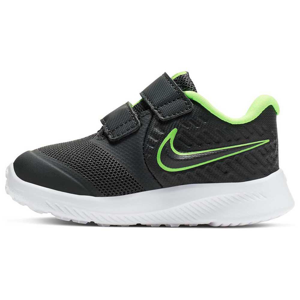 Nike Star Runner 2 Tdv EU 18 1/2 Anthracite / Electric Green / White - Imagen 3