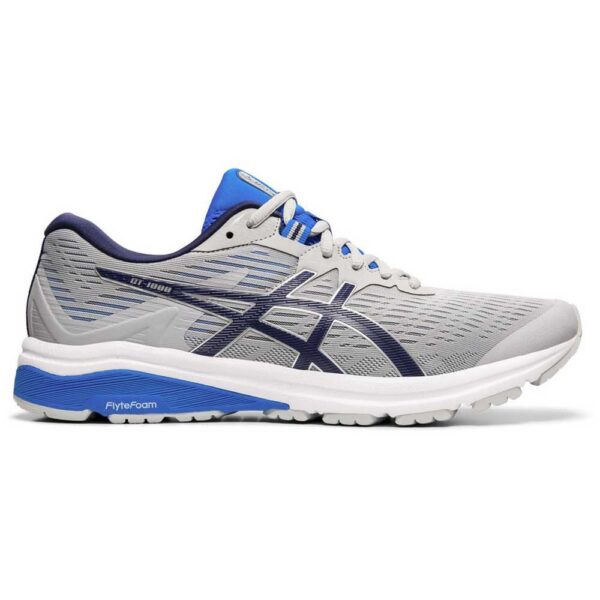 Asics Gt 1000 8 EU 44 1/2 Mid Grey / Peacoat - Zapatillas Deporte