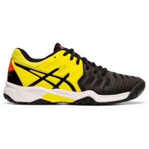 Asics Resolution Gs EU 35 Black / Sour Yuzu