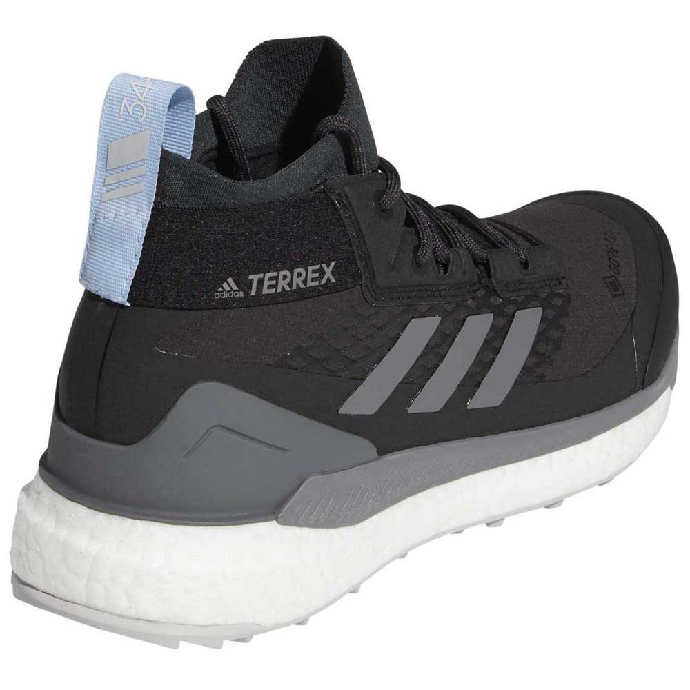 Adidas Terrex Free Hiker Goretex EU 43 1/3 Carbon / Grey Four / Bright Blue - Imagen 6