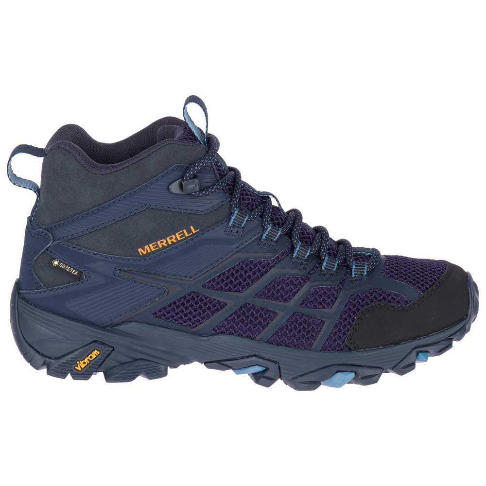 Merrell Moab Fst 2 Mid Goretex EU 36 Rock / Blue - Imagen 4