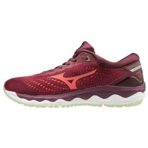 Mizuno Wave Sky 3 EU 40 Mauve Wine / Cayenne / BokCho