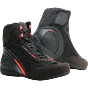 Dainese Motorshoe D1 Air EU 44 Black / Fluo Red / Anthracite