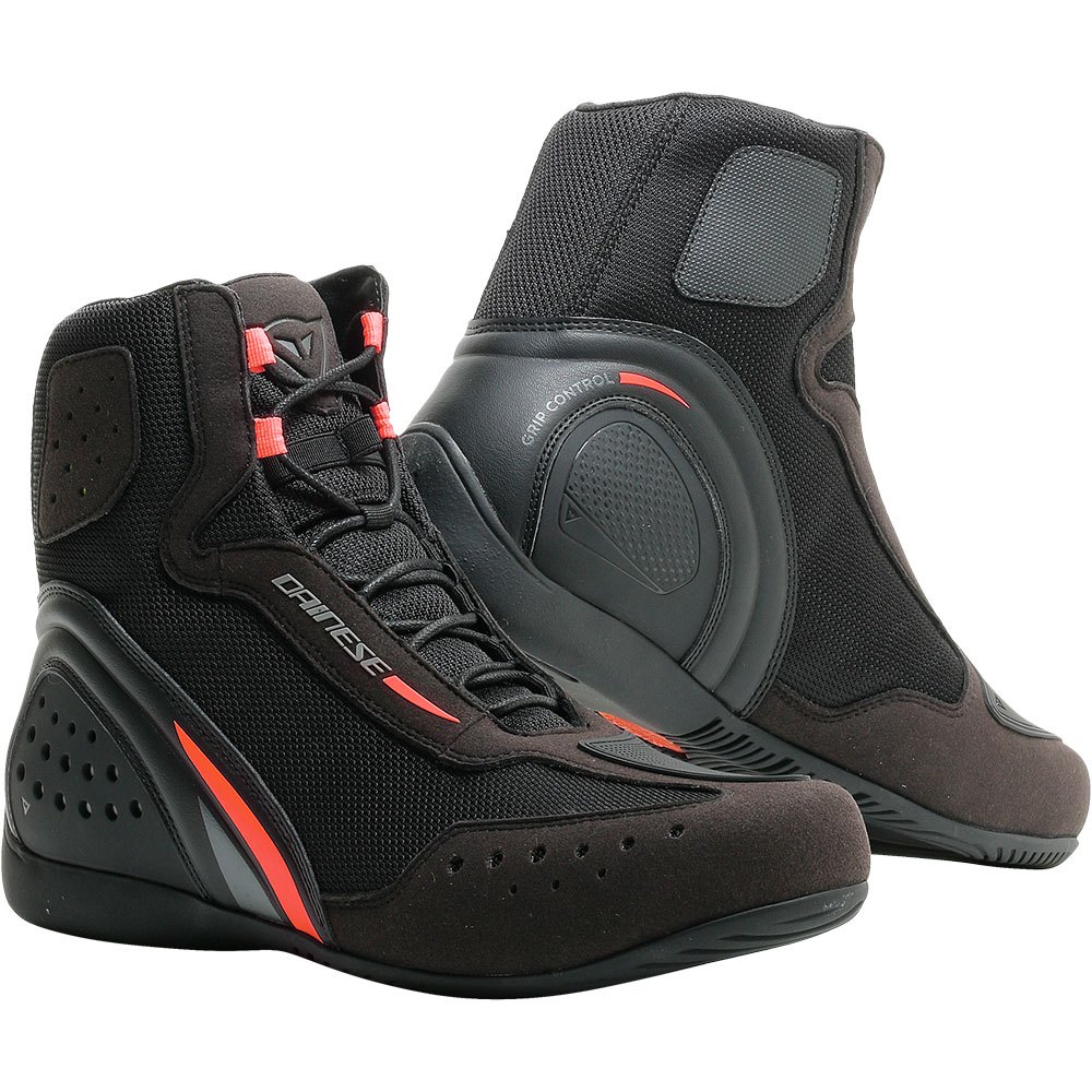 Dainese Motorshoe D1 Air EU 40 Black / Fluo Red / Anthracite
