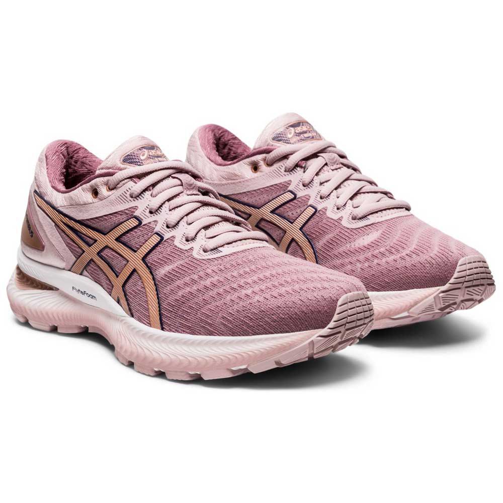Asics Gel Nimbus 22 EU 43 1/2 Watershed Rose / Rose Gold - Imagen 4