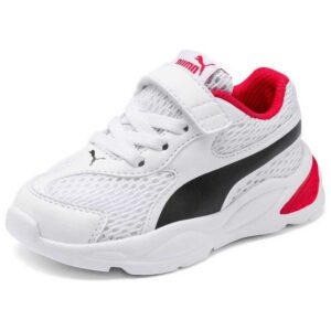 Puma 90s Runner Mesh Ac Infant EU 19 Puma White / Puma Black / High Risk Red