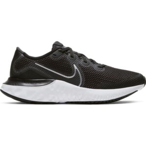 Nike Renew Run Gs EU 36 1/2 Black / Metallic Silver / White / Wolf Grey