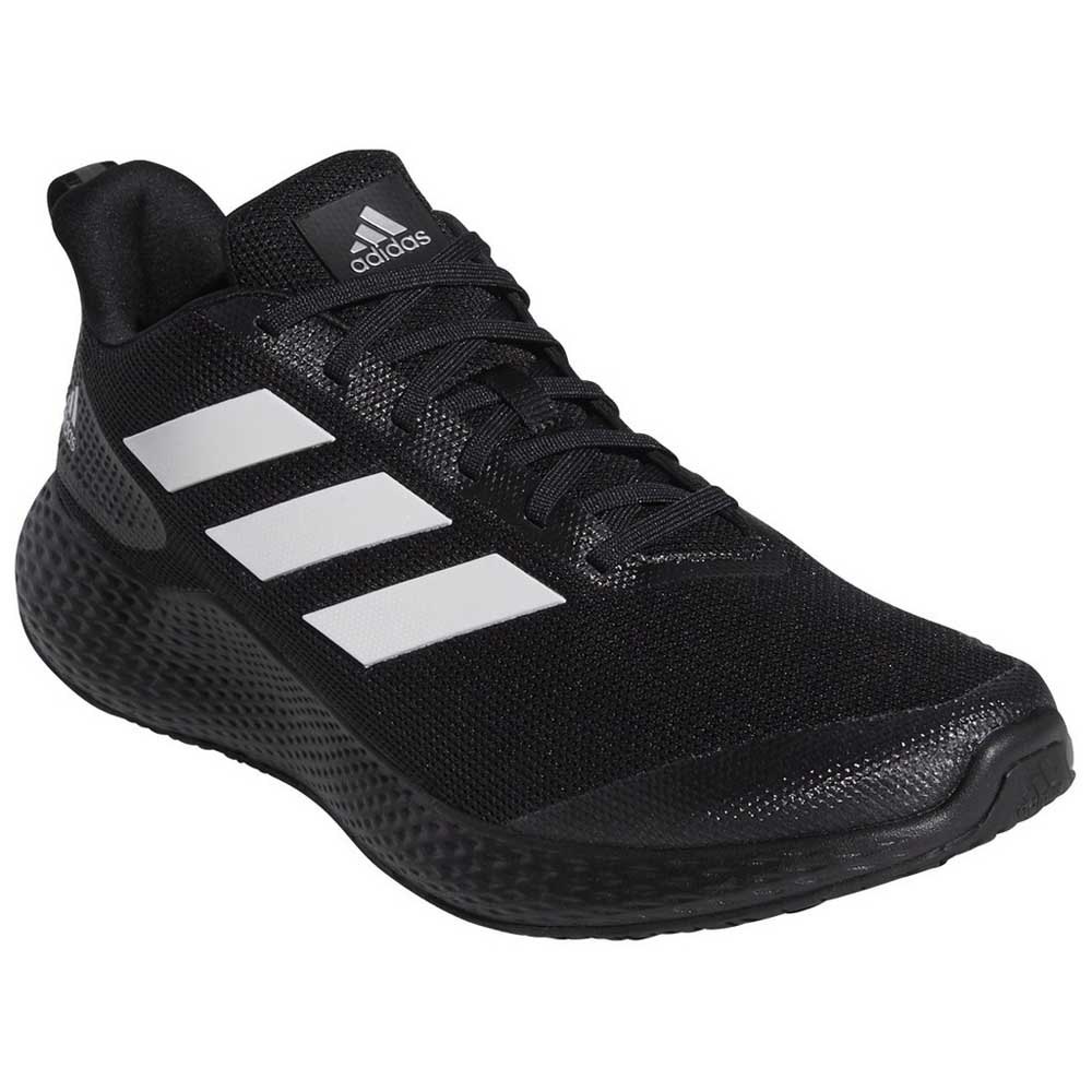 Adidas Edge Gameday EU 40 2/3 Core Black / Footwear White - Imagen 4