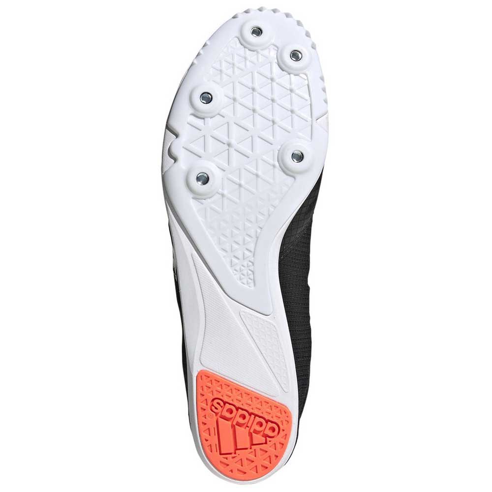 Adidas Distancestar EU 44 Core Black / Footwear White / Signal Coral - Imagen 2