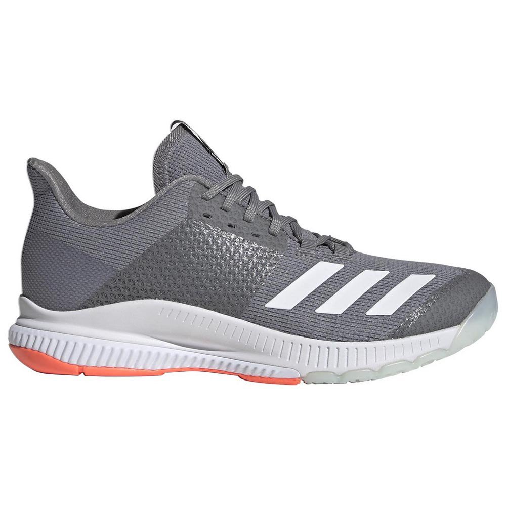 Adidas Crazyflight Bounce 3 EU 46 Grey Three / Footwear White / Signal Coral