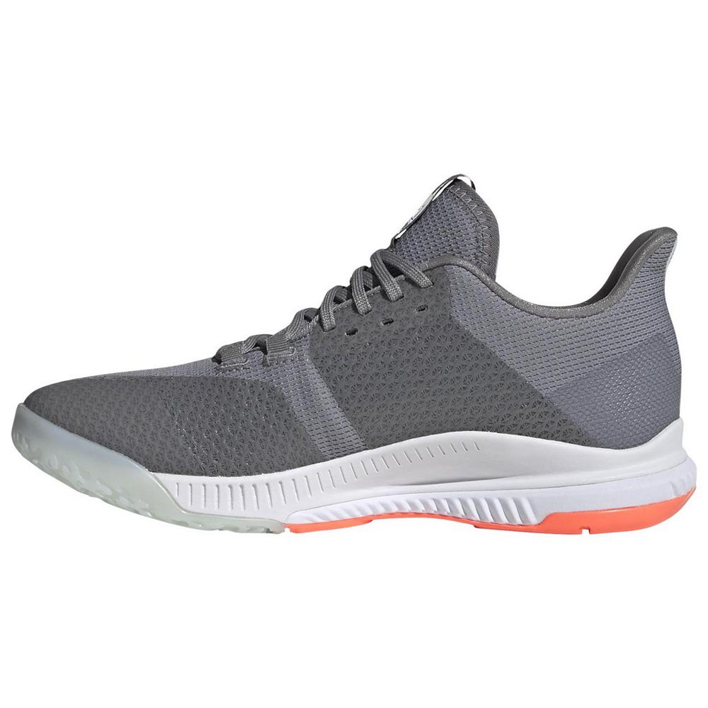Adidas Crazyflight Bounce 3 EU 46 Grey Three / Footwear White / Signal Coral - Imagen 3
