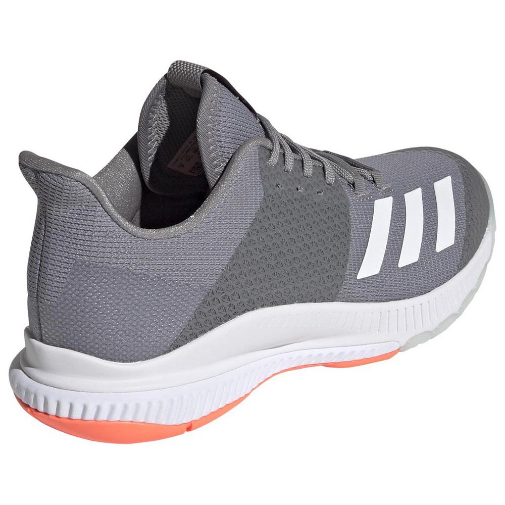 Adidas Crazyflight Bounce 3 EU 46 Grey Three / Footwear White / Signal Coral - Imagen 6