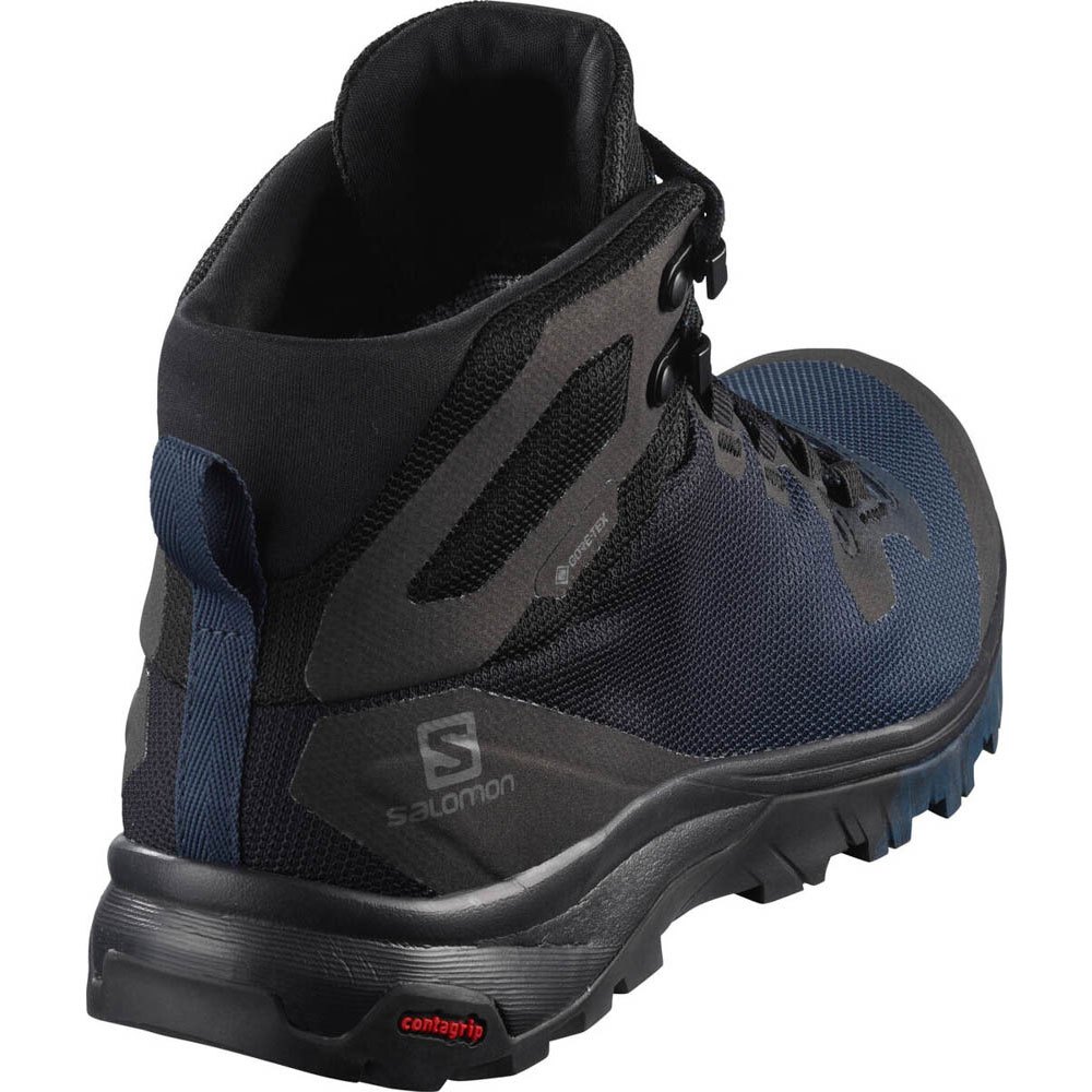 Salomon Vaya Mid Goretex EU 42 2/3 Black / Sargasso Sea / Black - Imagen 2