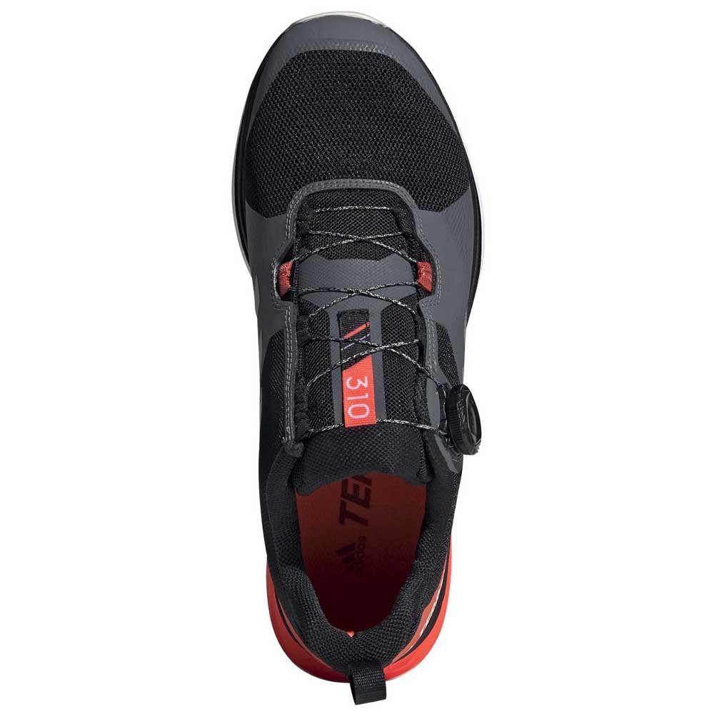 Adidas Terrex Two Boa EU 42 Core Black / Silver Metal / Solar Red - Imagen 5