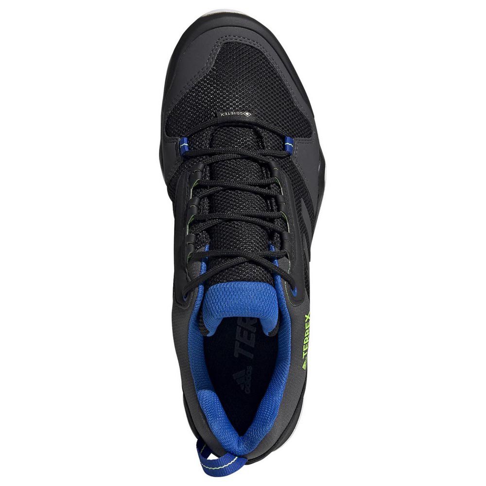 Adidas Terrex Ax3 Goretex EU 49 1/3 Core Black / Dgh Solid Grey / Signal Green - Imagen 5