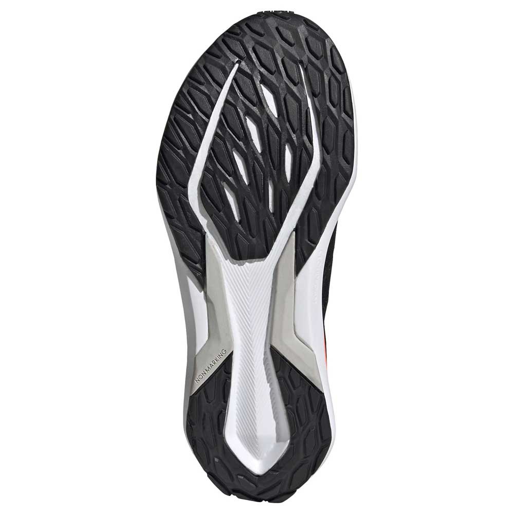 Adidas Rapidafaito Summer.rdy Junior EU 39 1/3 Core Black / Footwear White / Signal Coral - Imagen 2