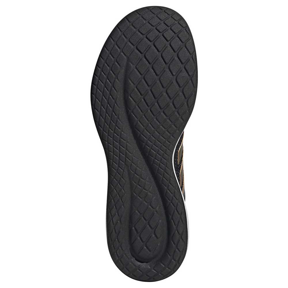 Adidas Fluidflow EU 41 1/3 Core Black / Tactile Gold Metal / Grey Six - Imagen 2
