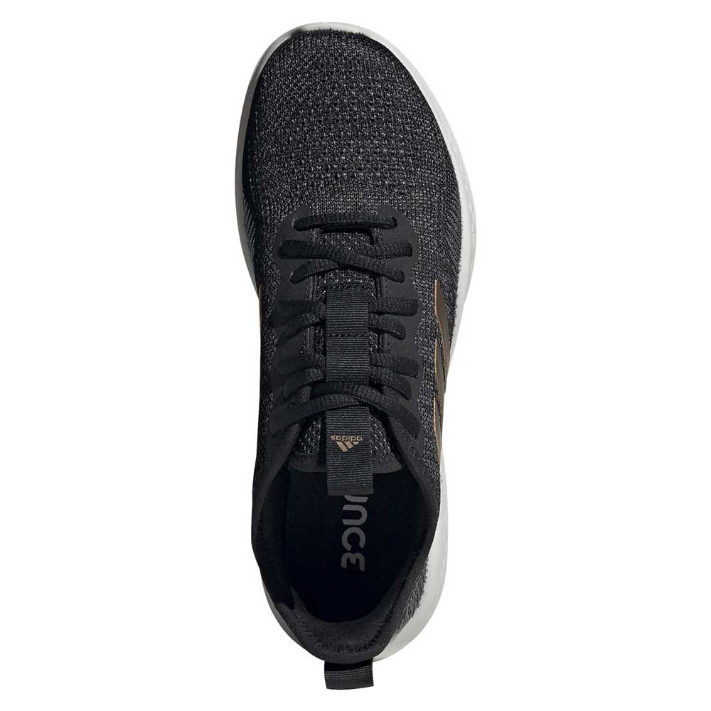 Adidas Fluidflow EU 41 1/3 Core Black / Tactile Gold Metal / Grey Six - Imagen 5