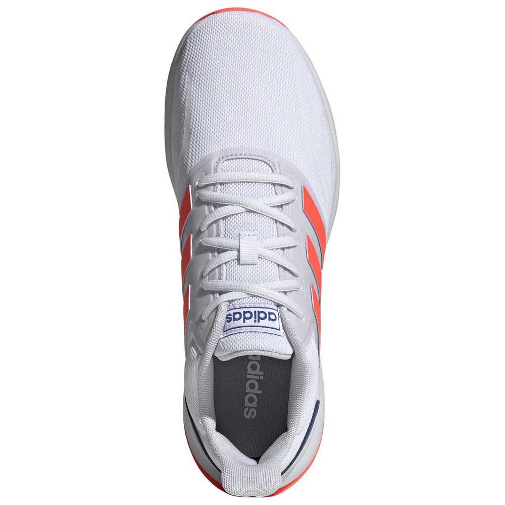Adidas Runfalcon EU 44 2/3 Footwear White / Solar Red / Dash Grey - Imagen 5