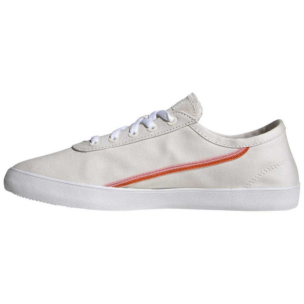 Adidas Courtflash X EU 41 1/3 Core White / Orange / Glory Pink - Imagen 3