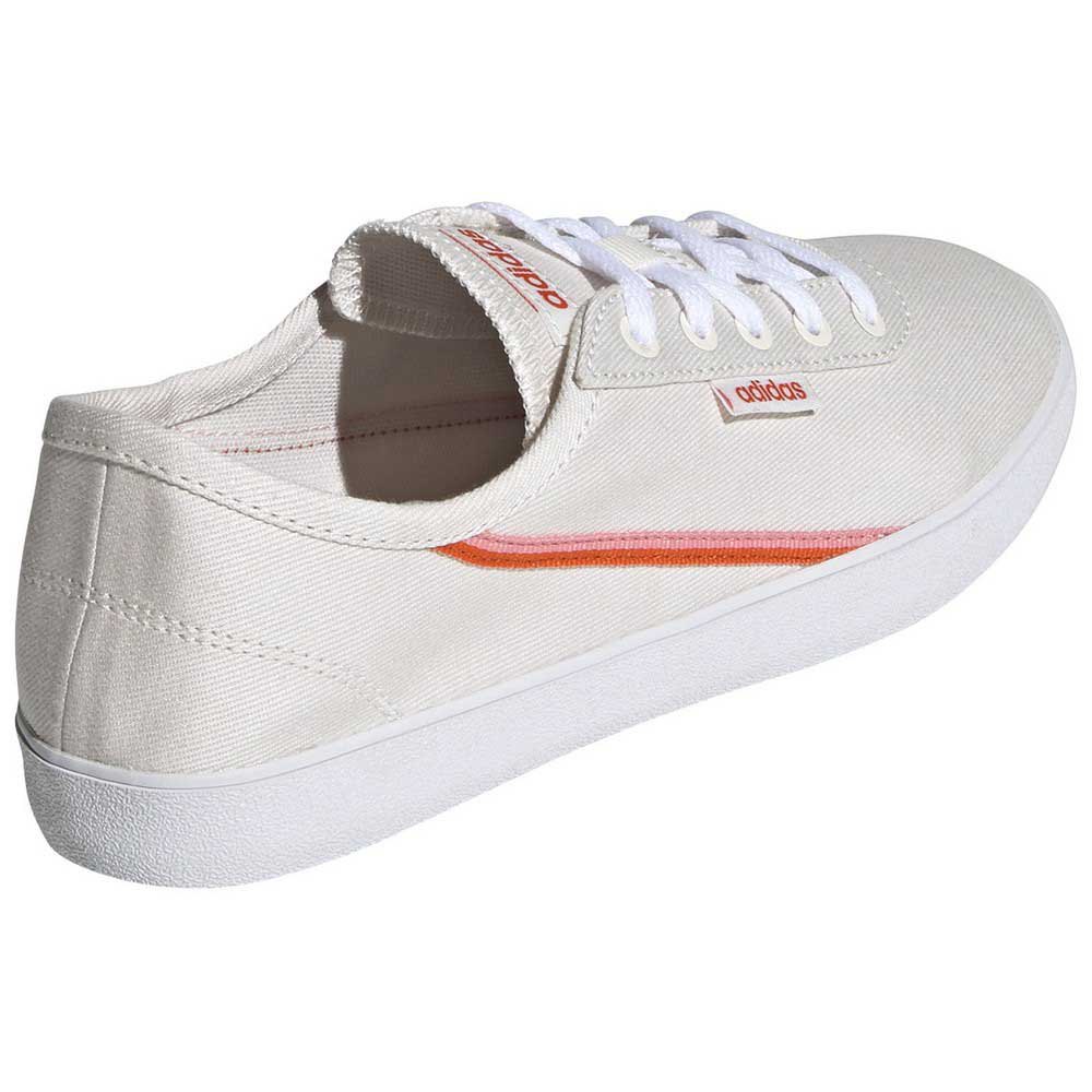 Adidas Courtflash X EU 41 1/3 Core White / Orange / Glory Pink - Imagen 6