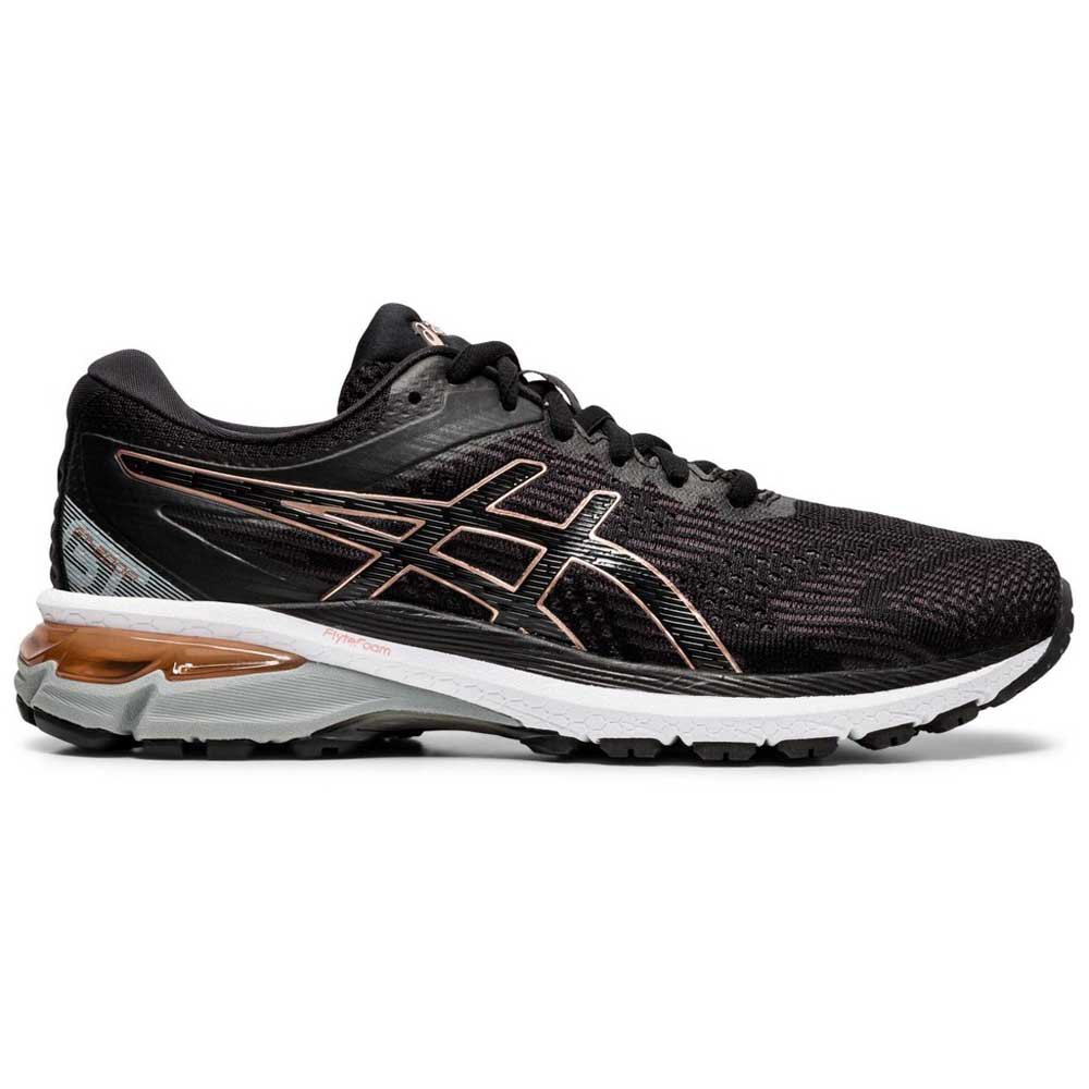Asics Gt 2000 8 EU 43 1/2 Black / Rose Gold - Zapatillas Deporte